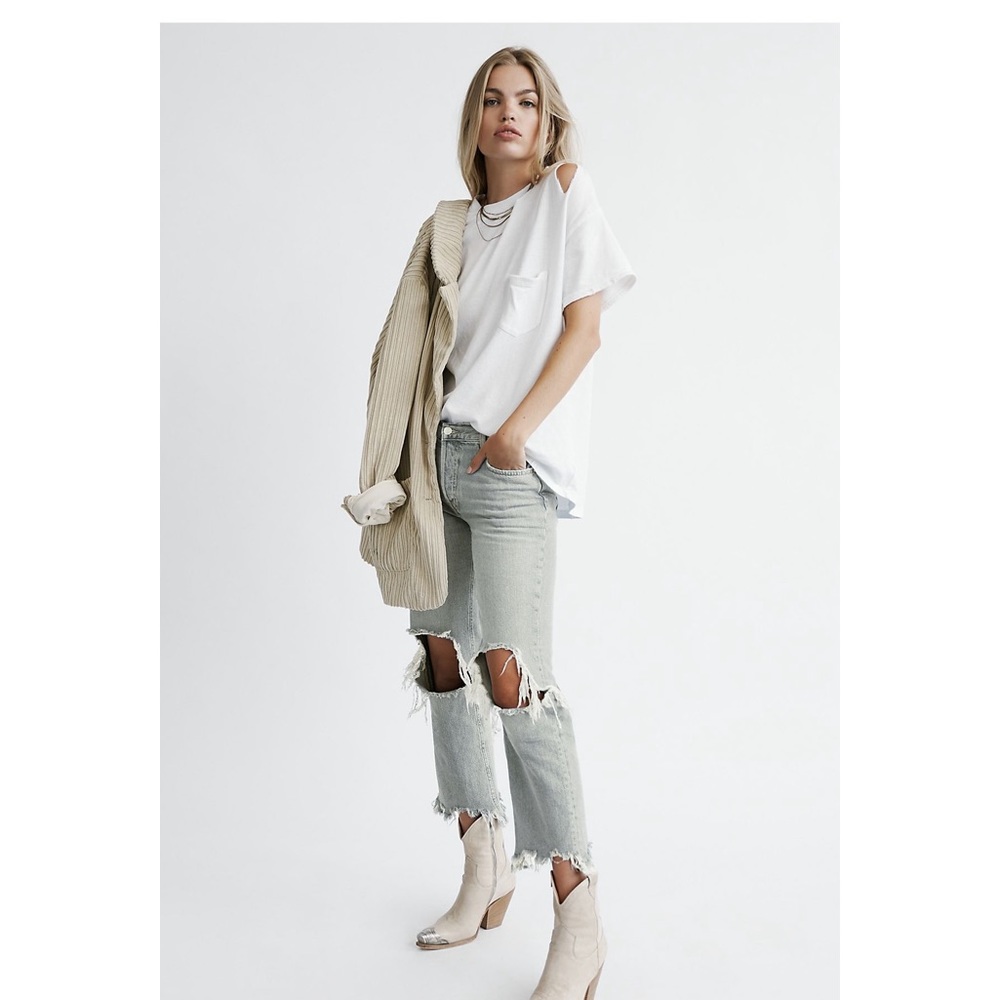 Free People | Maggie Mid Rise Straight Leg Jean **Like New